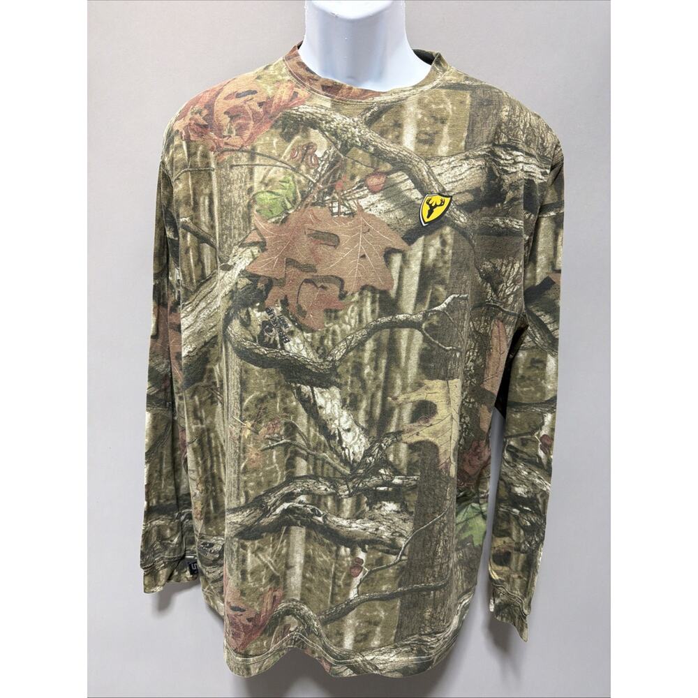 Scentblocker Realtree MAX 5 Camo Fused Cotton Scent Control L/S Shirt L